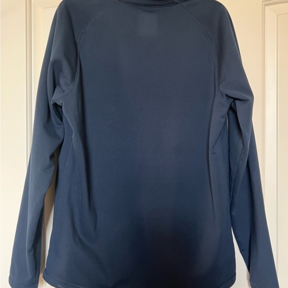 Adidas Golf Mens Medium Climawarm 1/4 Zip Pullover Sweatshirt Blue Gray - Picture 4 of 4